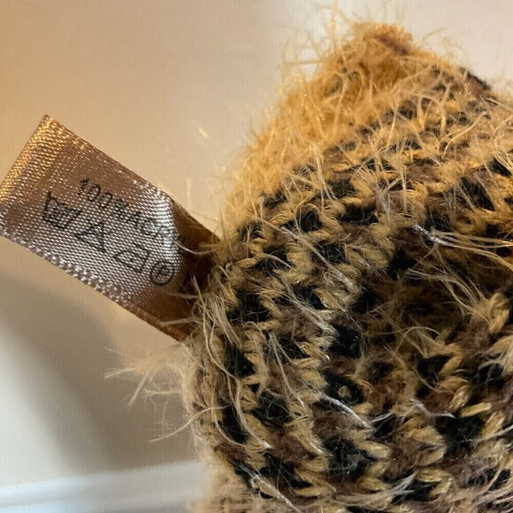 Leopard Cheetah Women SZ OS Poncho Jungle Fuzzy Knit Soft Wrap Cozy Cardigan U3 - Picture 11 of 11